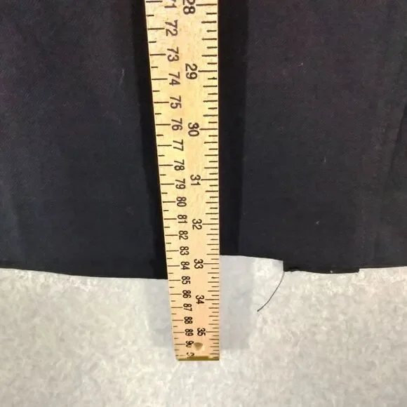 harve benard by benard holtzman Skirt Size 6 100% Wool Black Pencil Maxi Slit